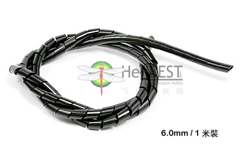 优质缠绕管(束线管/1米装/黑色)