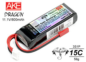 A.K.E DRAGON 11.1V/800mAh/15C﮵