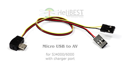 Micro USBתAVƵߴ繦(GoVideo Micro)/SJ4000/SJ6000