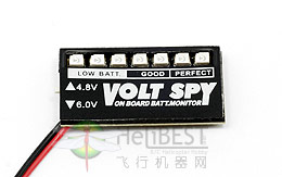 Volt SPY接收机电量显示器(4.8V/6.0V)